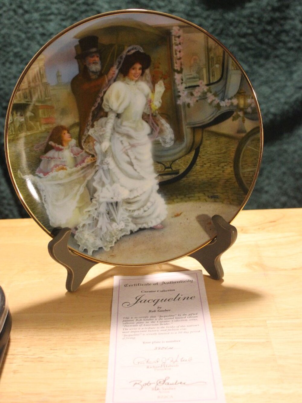 American Brides Collectors plate